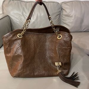 Louis Vuitton Limited Edition Souple Whisper PM, brown
